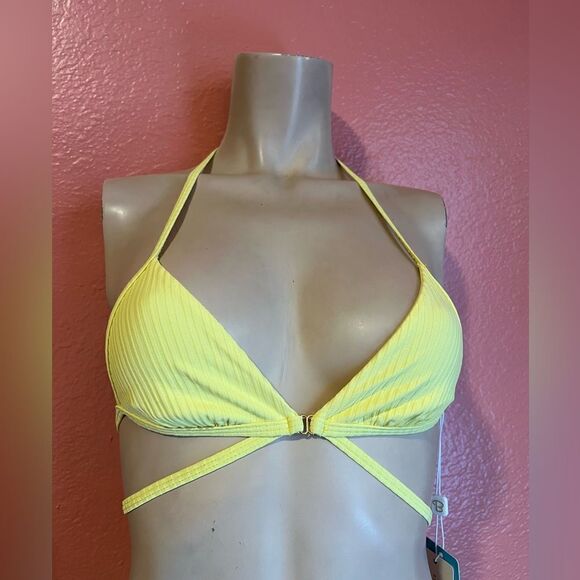 BEACH BUNNY RENEGADE WRAP TOP. - Picture 1 of 8